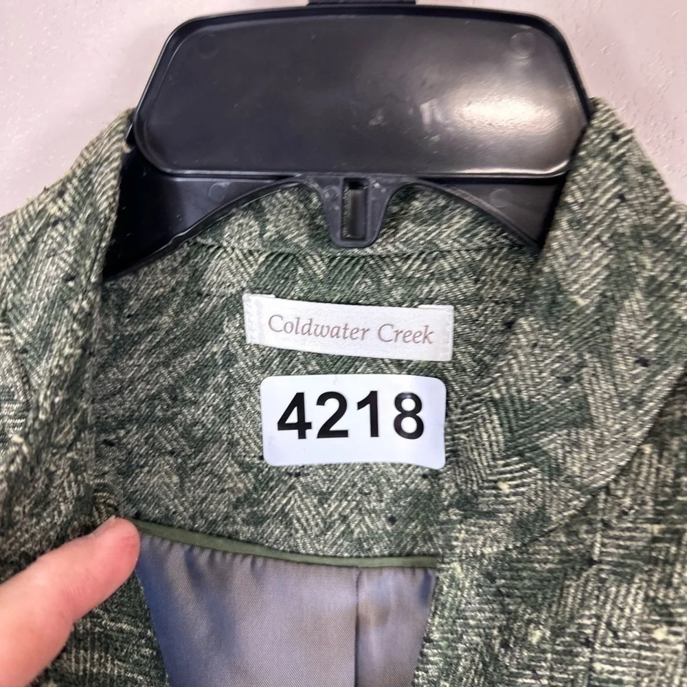 Cold water creek blazer green. Preowned. P2p21.Length 23-1/2 - Picture 3 of 8